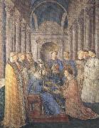 Sandro Botticelli Fra Angelico,Ordination of St Lawrence (mk36) Sweden oil painting artist